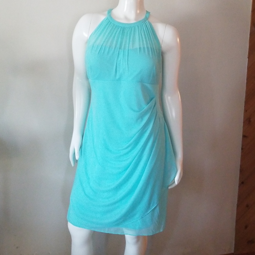 Mint Color David's Bridal Dress Size 12